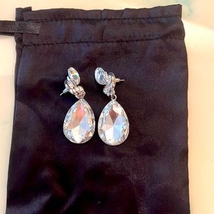 Swarovski pearl cut earrings